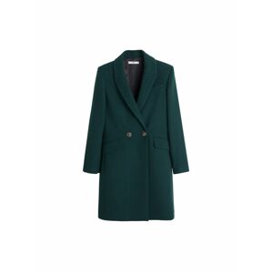 MANGO Prechodný kabát 'Dali'  smaragdová