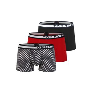 Tommy Hilfiger Underwear Boxerky  sivá / čierna / červená / biela