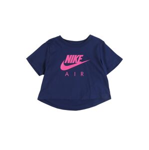 Nike Sportswear Tričko  modrofialová / ružová