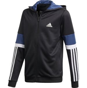 ADIDAS PERFORMANCE Športová bunda  biela / čierna / modrosivá