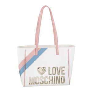 Love Moschino Shopper  zlatá / biela / ružová / svetlomodrá