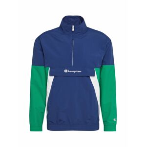 Champion Authentic Athletic Apparel Funkčná bunda  trávovo zelená / tmavomodrá / biela