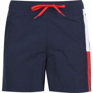 Tommy Hilfiger Underwear Plavecké šortky  námornícka modrá / biela / červená