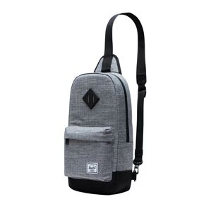Herschel Batoh 'Heritage Shoulder Bag'  čierna / sivá