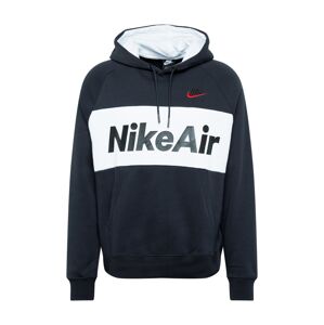 Nike Sportswear Mikina 'AIR'  čierna / biela
