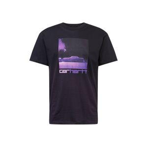 Carhartt WIP Tričko 'Purple Car'  fialová / čierna
