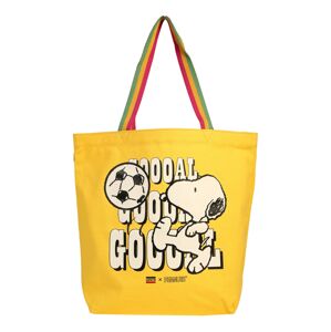 LEVI'S Shopper 'Snoopy Sport Goal Tote'  biela / žltá