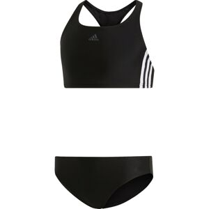 ADIDAS PERFORMANCE Športové plavky 'Fit 2PC 3S'  čierna / biela