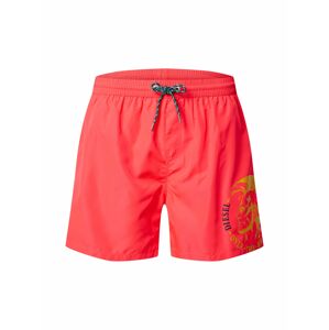 DIESEL Plavecké šortky 'WAVE'  ružová / žltá