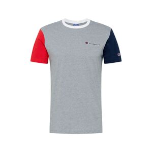Champion Authentic Athletic Apparel Tričko  tmavomodrá / sivá melírovaná / červená