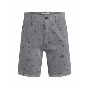 Only & Sons Chino nohavice 'onsCUTON KNITTED PIQUE AOP SHORTS'  sivá