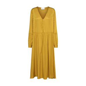 JUST FEMALE Košeľové šaty 'Magna'  žltá
