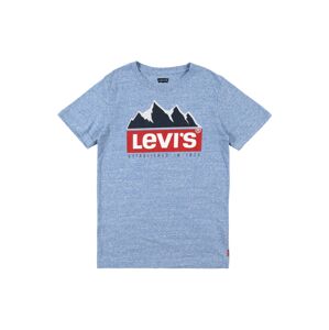 LEVI'S Tričko  modrá melírovaná / biela / červená / čierna