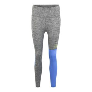 Superdry Športové nohavice  limetová / sivá melírovaná / modrá