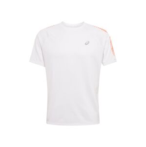 ASICS Funkčné tričko  biela / koralová / svetlosivá
