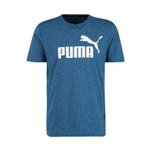 PUMA Funkčné tričko 'Heather'  modrá / biela