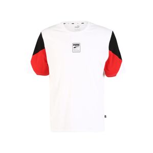 PUMA Funkčné tričko 'Rebel Advanced'  čierna / biela / červená