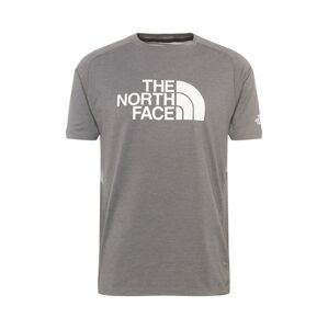 THE NORTH FACE Funkčné tričko 'WICKER'  biela / sivá melírovaná