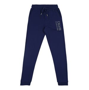 Calvin Klein Jeans Nohavice  modrá / sivá
