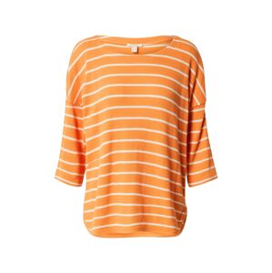 ESPRIT Tričko  oranžová / biela