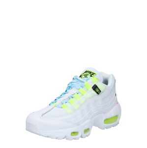 Nike Sportswear Nízke tenisky 'Air Max 95'  biela / neónovo žltá / svetlomodrá