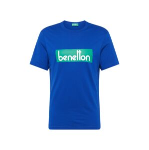 UNITED COLORS OF BENETTON Tričko  kráľovská modrá / zelená / biela