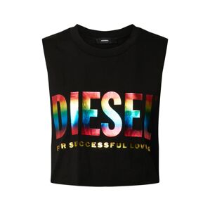 DIESEL Top 'BFOWT-MUSCLE-ROUNDIE'  zmiešané farby / čierna