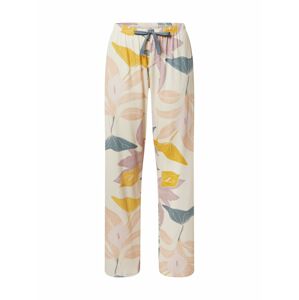 CALIDA Pyžamové nohavice  béžová / mätová / ružová / žltá