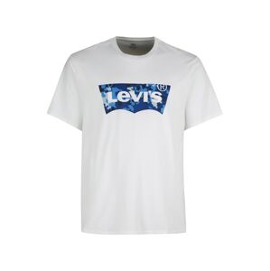 LEVI'S Tričko  biela / modrá