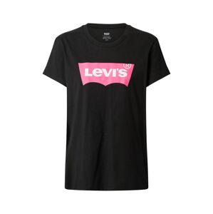 LEVI'S Tričko 'THE PERFECT'  biela / čierna / ružová