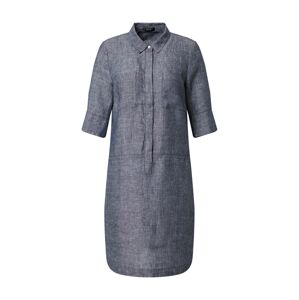 OPUS Košeľové šaty 'Willmar linen'  modrá