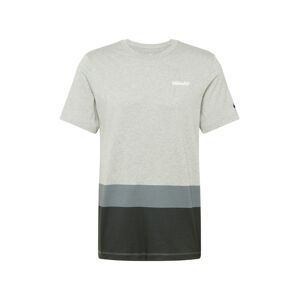 Nike Sportswear Tričko  čierna / svetlosivá / tmavosivá