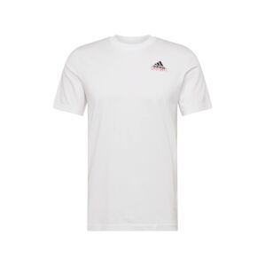 ADIDAS PERFORMANCE Funkčné tričko 'Doodle Emblem'  biela