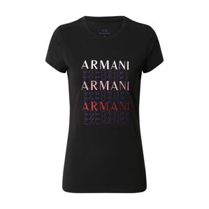 ARMANI EXCHANGE Tričko '6Hytam'  ružová / čierna