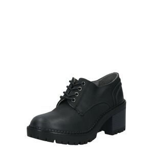 MTNG Šnurovacie topánky  čierna