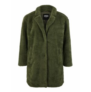 Urban Classics Zimný kabát 'Sherpa Coat'  olivová