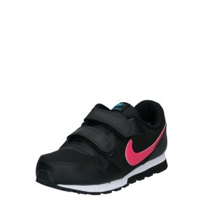 Nike Sportswear Tenisky 'Md Runner 2'  čierna / ružová