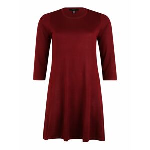 Vero Moda Curve Šaty 'Felicity'  vínovo červená