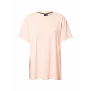 ADIDAS PERFORMANCE Funkčné tričko  pastelovo ružová / biela