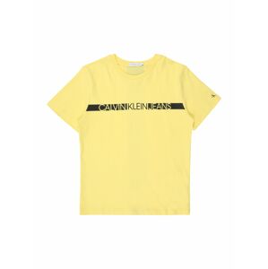Calvin Klein Jeans Tričko  žltá