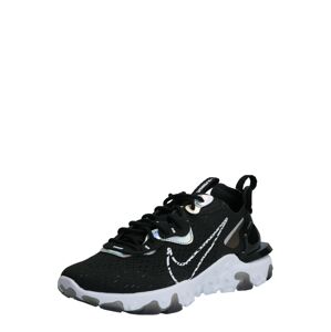 Nike Sportswear Nízke tenisky 'React'  čierna / biela