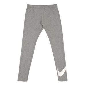 Nike Sportswear Legíny 'FAVORITES'  sivá / biela
