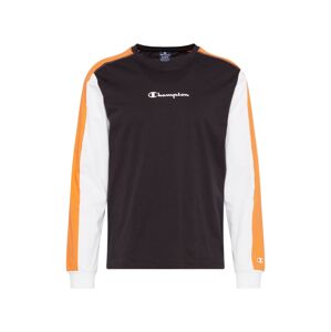 Champion Authentic Athletic Apparel Tričko  čierna / oranžová / biela