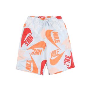 Nike Sportswear Nohavice  biela / béžová / svetlomodrá / oranžová