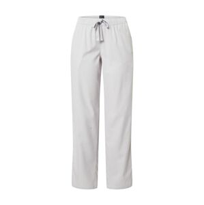 SCHIESSER Pyžamové nohavice  sivá / biela