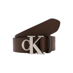 Calvin Klein Jeans Opasky 'CKJ MONO HARDWARE 35MM'  hnedá