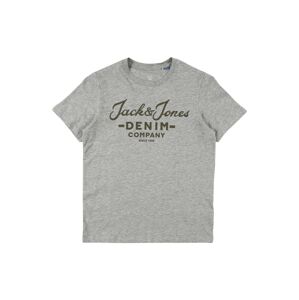 Jack & Jones Junior Tričko  sivá melírovaná