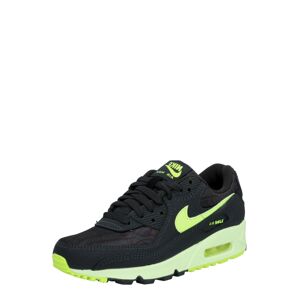 Nike Sportswear Nízke tenisky 'AIR MAX 90'  neónovo žltá / čierna