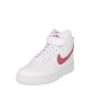 Nike Sportswear Členkové tenisky 'Air Force 1'  červená / biela