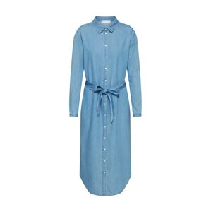 MOSS COPENHAGEN Košeľové šaty 'Lyanna'  modrá